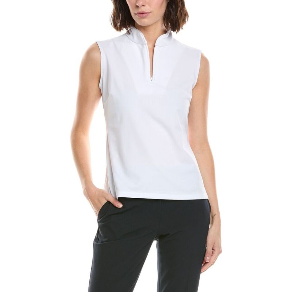 Melly M Womens Mackinaw Top, White
